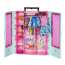 Barbie - Playset armadio con 3