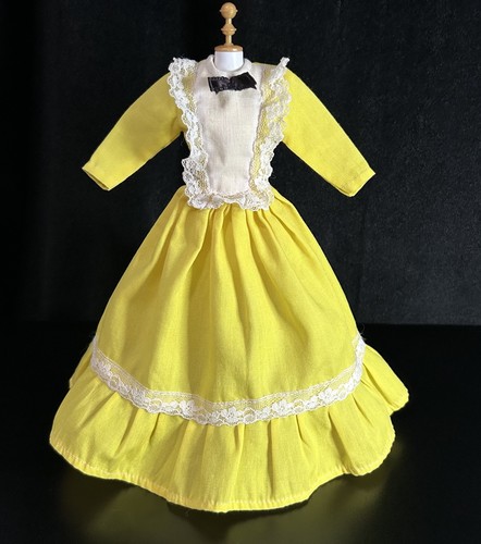 Abito lino giallo bianco - abito, e