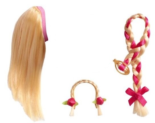 Barbie hair fair parrucca - fair,